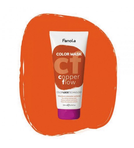 Maschera colorata per capelli Rame Intenso 250 ml Fanola