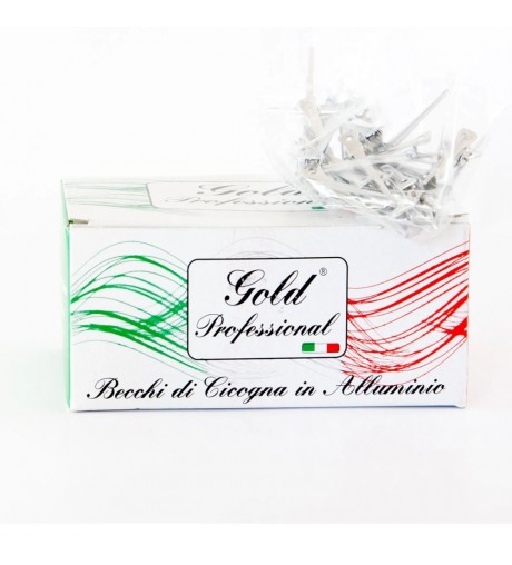 Gold Professional Becchi di Cicogna Professionali in Alluminio 144 pz
