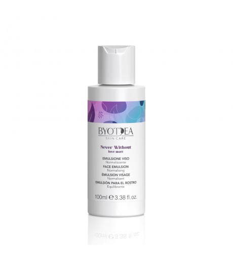 BYOTEA NEVER WITHOUT EMULSIONE NORMALIZZANTE VISO 100ml