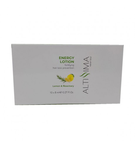 Energy Lotion Capelli Lemon E Rosemary 10x8ml Altissima