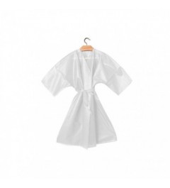Kimono Monouso medico-estetico in TNT bianco, nero, blu con cintura pz.10
