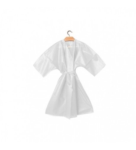 Kimono Monouso medico-estetico in TNT bianco, nero, blu con cintura pz.10