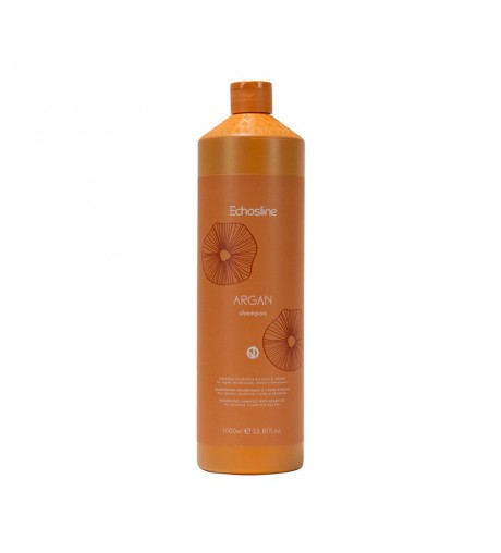 Shampoo per capelli echosline all'olio di argan 1000 ml