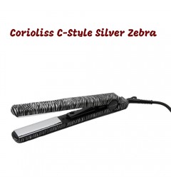 Piastra professionale per capelli Corioliss C-Style Silver Zebra