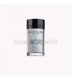 Glitter per unghie color Argento 6g