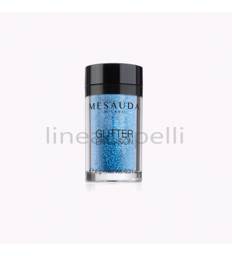 Glitter per unghie color Blu 6g
