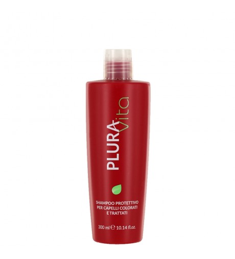 PLURA VITA SHAMPOO PROTETTIVO PER CAP. COLORATI E TRATTATIPLURA VITA SHAMPOO PROTETTIVO PER CAP. COLORATI E TRATTATI 300ml